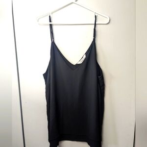 SILKY ADDITION ELLE Camisole size 3X black color in GREAT  used condition